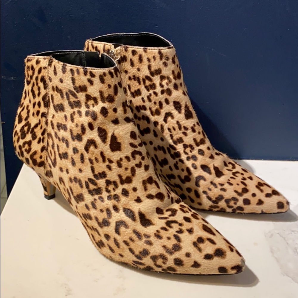 Sam Edelman - Kinzey Leopard kitten heel bootie